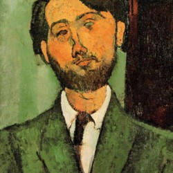 Modigliani - Portrait of Leopold Zborowski -4-